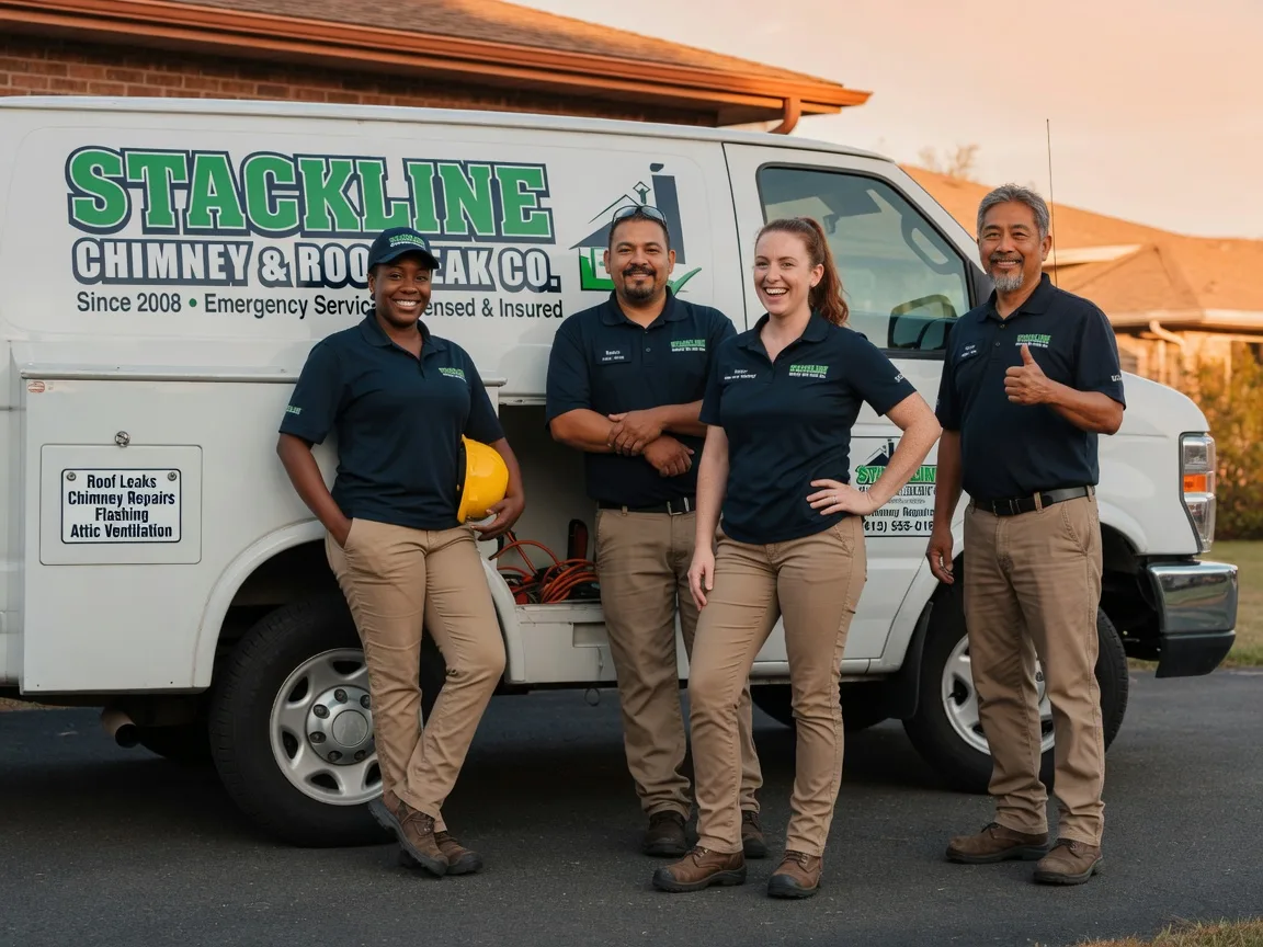 Chimney flashing repair company in Hamel, IL